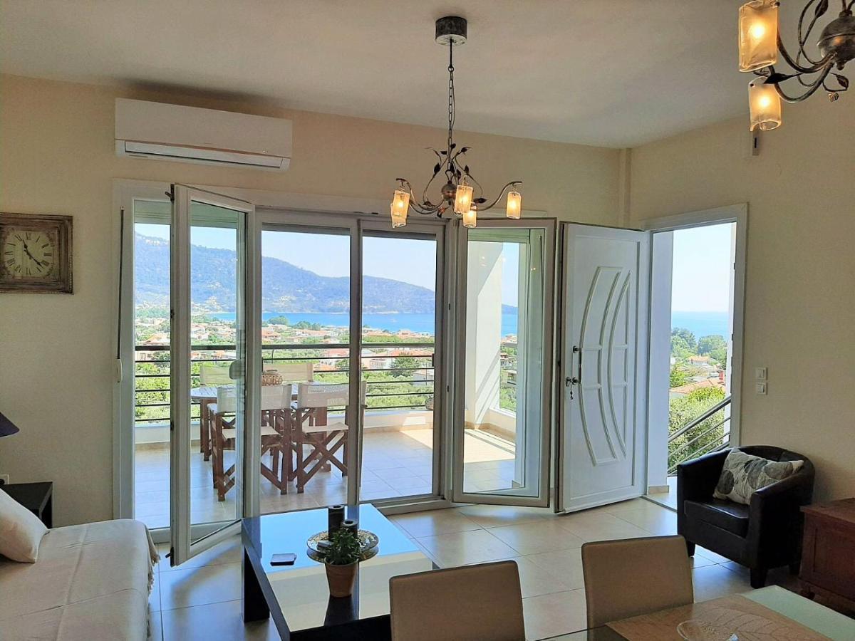 Bel Air Villa Skala Potamia  Bagian luar foto