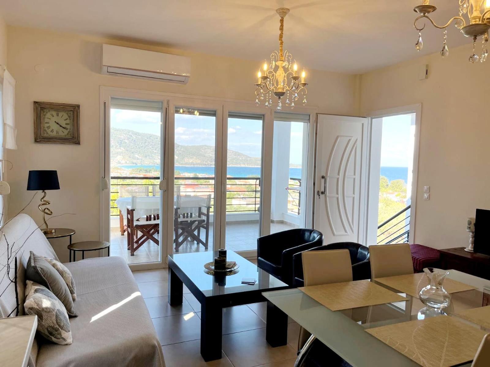 Bel Air Villa Skala Potamia  Bagian luar foto